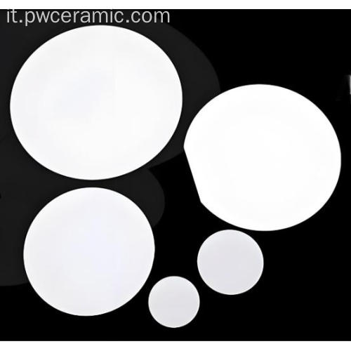 Disco in ceramica di allumina refrattaria ad alta temperatura per fornace